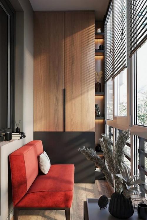 Идеи оформления балконов. 06