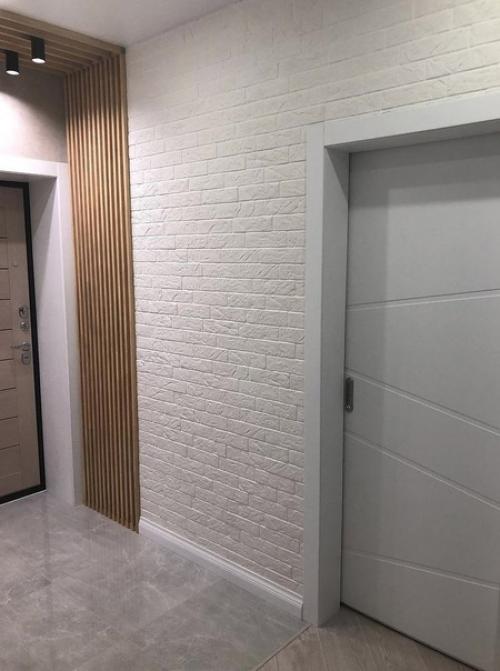 Интерьер прихожей. В спокойной цветовой гамме. 01