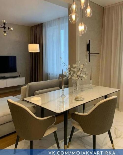 Интерьер уютной кухни. 04