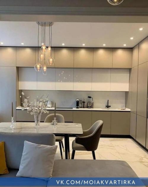 Интерьер уютной кухни. 03