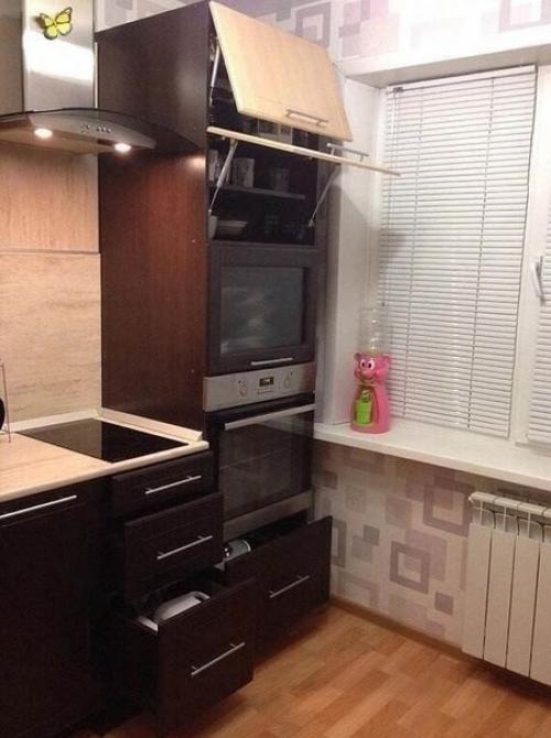 Маленькая кухня. Со всем необходимым. 03