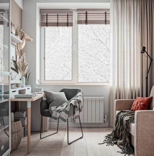 Уютная комната. В приятных оттенках. 03