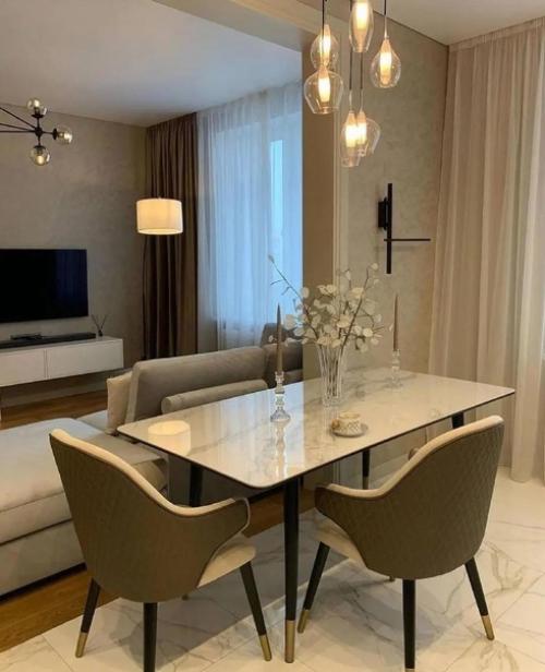 Отличный дизайн. Кухни - гостиной. 05