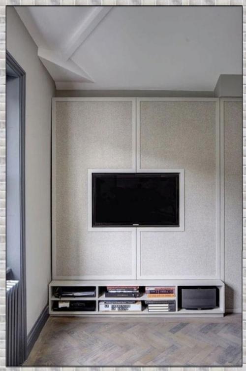 Телевизор встроенный. В шкаф.