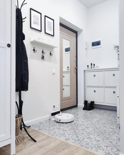 Современный интерьер. В светлых оттенках. 06