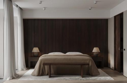 Современная спальня. В минималистичном стиле.