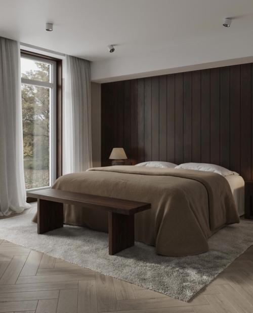 Современная спальня. В минималистичном стиле. 02