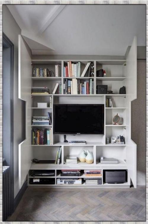 Телевизор встроенный. В шкаф. 02