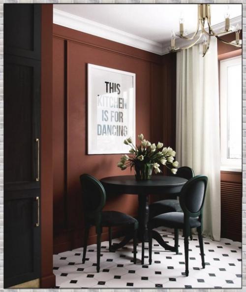 Красивый интерьер. Современной кухни.