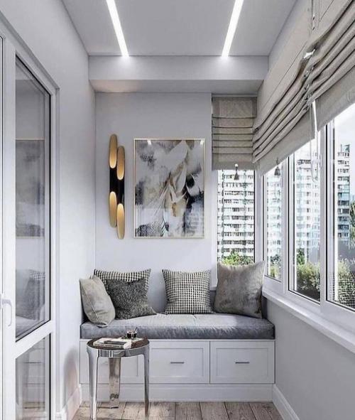 Подборка идей. Оформления балкона. 03