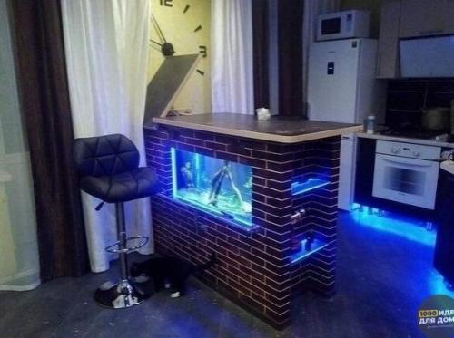 Процесс оформления аквариума. 02