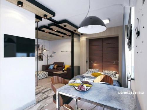 Очень удачная планировка в этой студии. 04