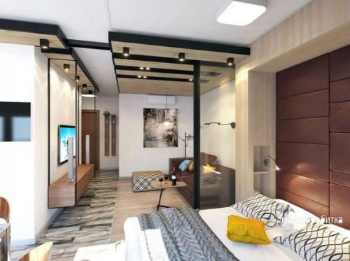 Очень удачная планировка в этой студии. 03