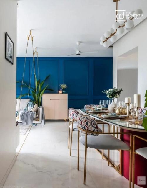 Интересное оформление интерьера. 05