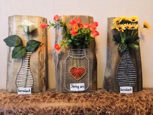 Создаю картины в стиле String art. 04