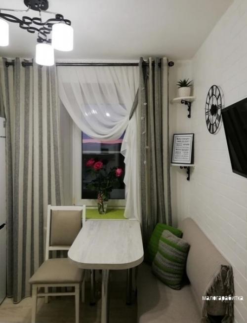 Небольшая кухонька. После ремонта. 02