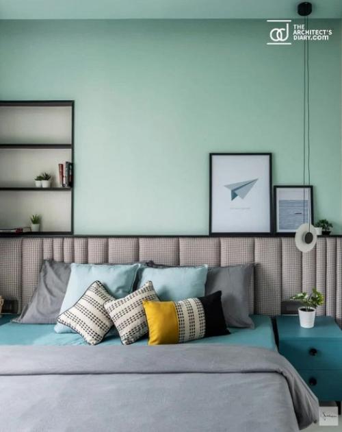 Интересное оформление интерьера. 03