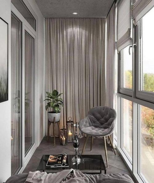 Балконы после ремонта.