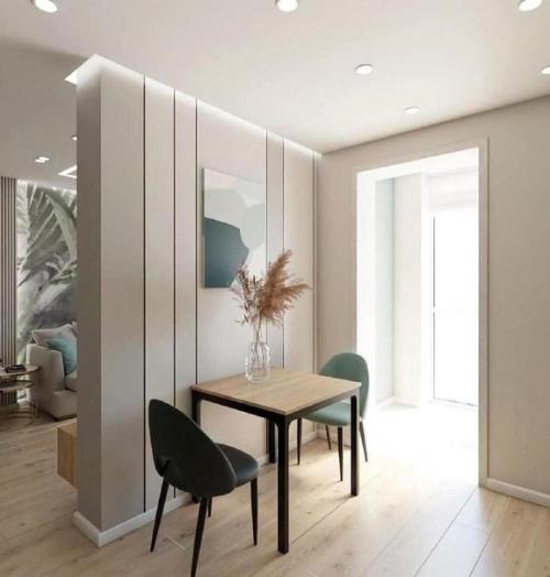 Красивый интерьер. В нежных и светлых тонах. 01