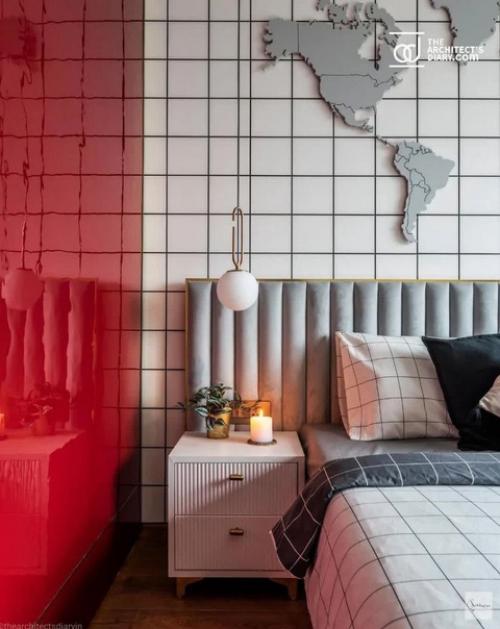 Интересное оформление интерьера. 04