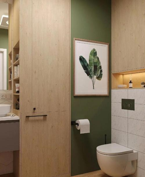 Результат ремонта. Просторной ванной комнаты. 05