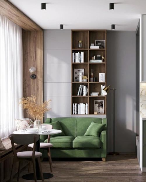 Уютный и атмосферный интерьер квартиры. 02