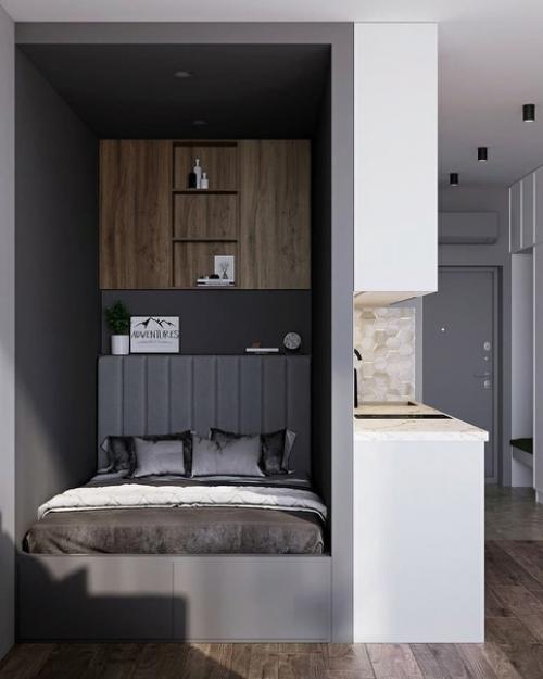 Уютный и атмосферный интерьер квартиры. 01