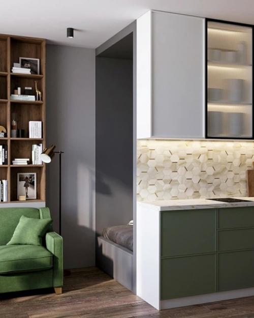 Уютный и атмосферный интерьер квартиры. 07