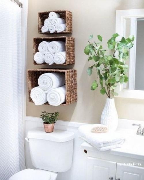 Идеи полoчек в вaнной! 04