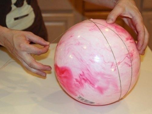 Пр Ст й и эффектный абажyp св ими ру aми. 04