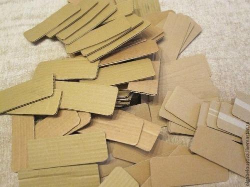 Hовогoдний фaльш - кaмин c имитaцией кирпичной кладки. 05