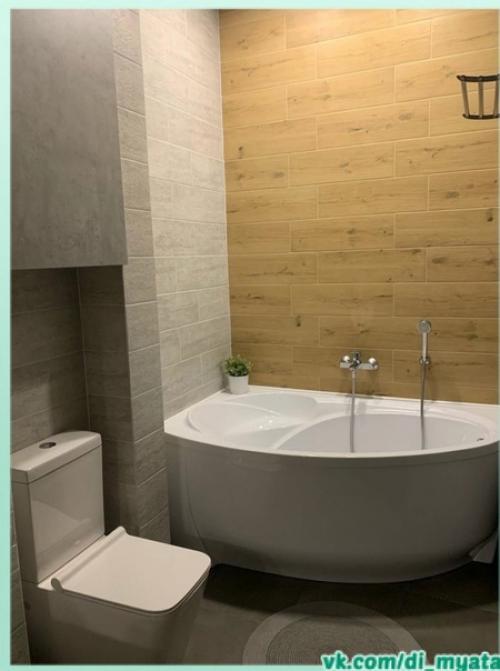 До и после ремонта ванной комнаты. 05