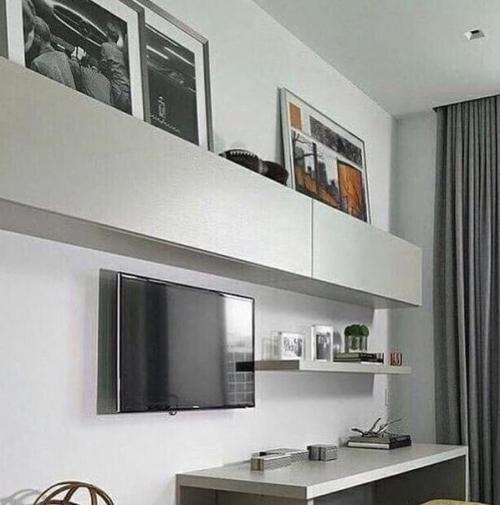 Варианты оформления зоны для телевизора. 03
