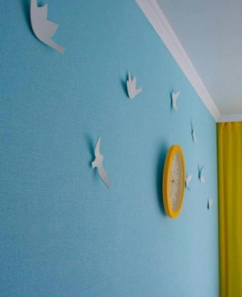 Интересный вариант оформления интерьера. 07