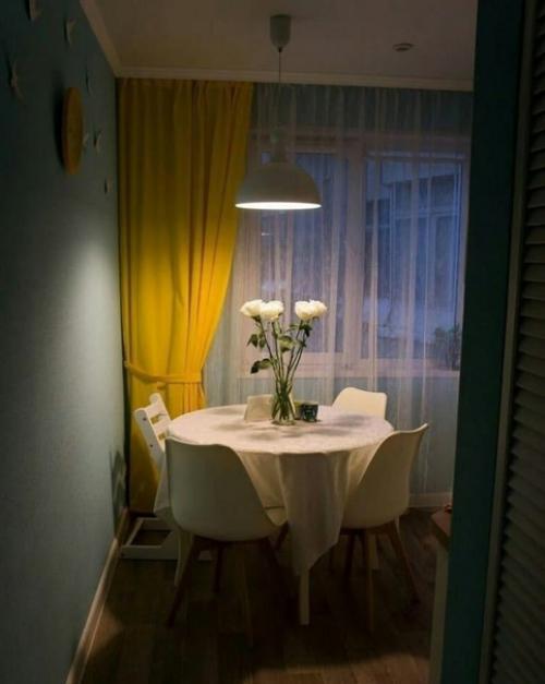 Интересный вариант оформления интерьера. 09