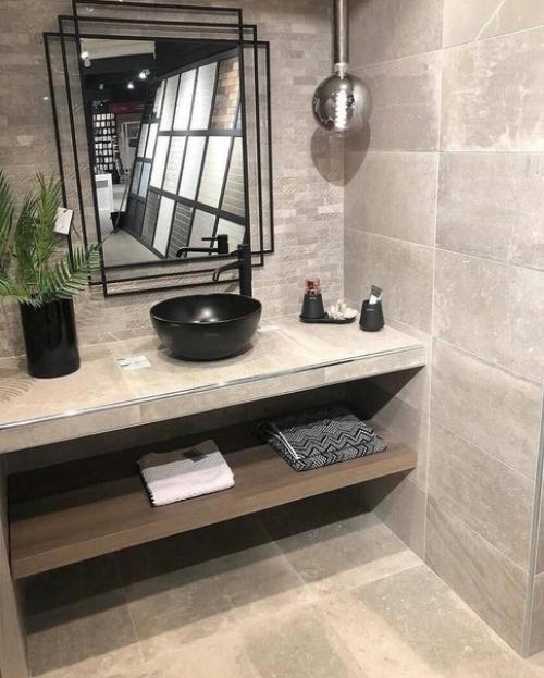 Стильный интерьер ванных комнат.