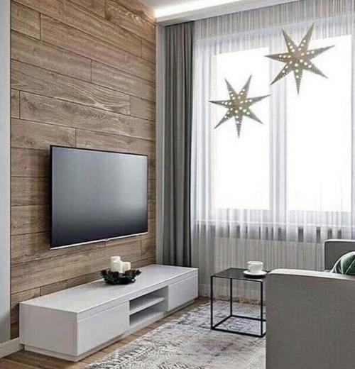 Варианты оформления зоны для телевизора. 04