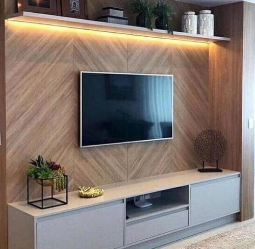 Варианты оформления зоны для телевизора. 02