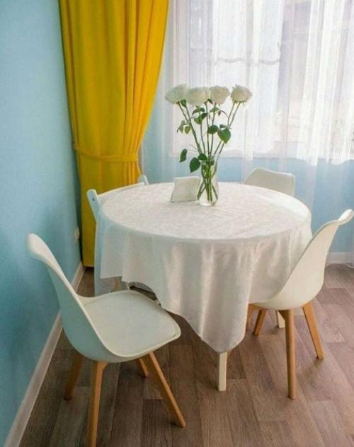 Интересный вариант оформления интерьера. 01