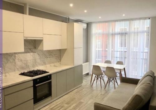 Простой интерьер кухни. 02