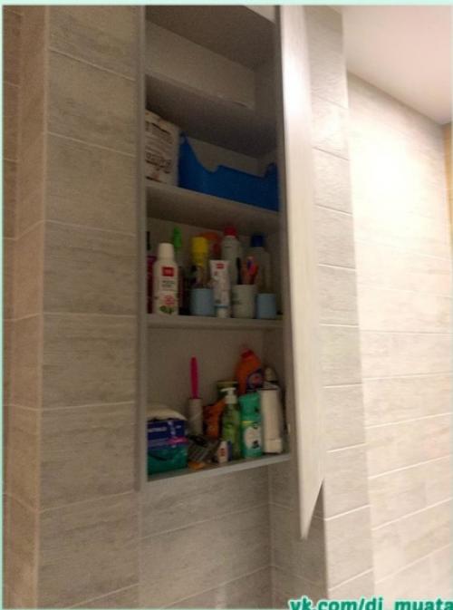 До и после ремонта ванной комнаты. 06