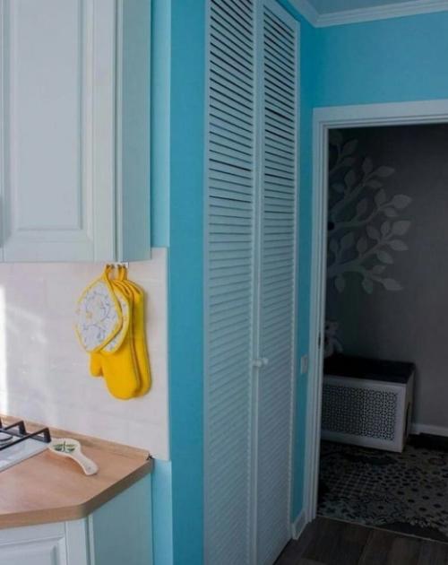 Интересный вариант оформления интерьера. 05