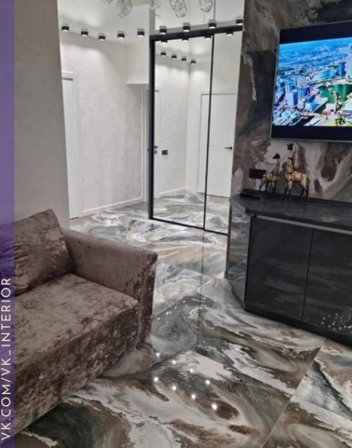 Интерьер в темных оттенках. 05