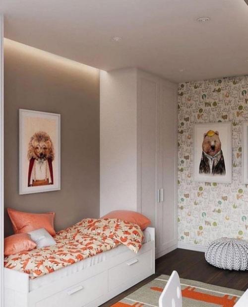 Интерьер детской комнаты. 02