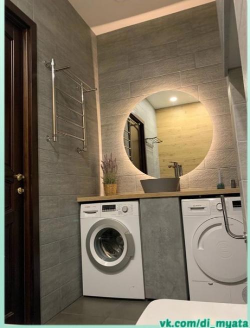 До и после ремонта ванной комнаты. 02