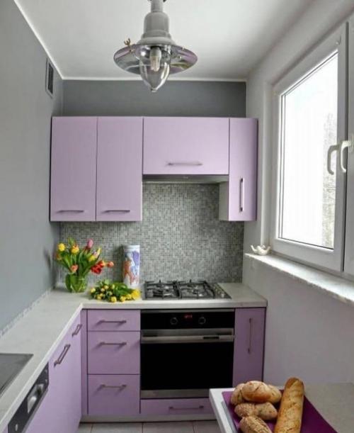 Идеи обустройства небольшой кухни. 03