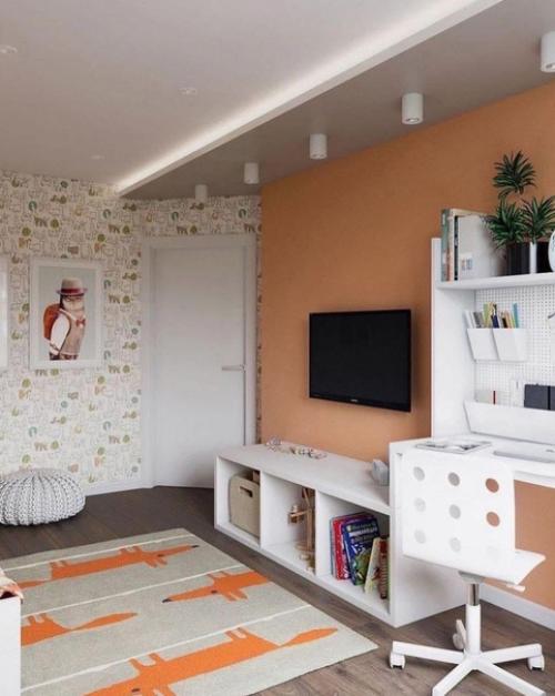 Интерьер детской комнаты. 01