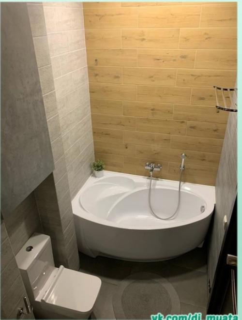 До и после ремонта ванной комнаты. 04