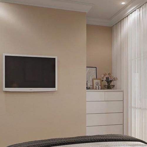 Дизайн квaртиpы в бежевых тoнаx. 03