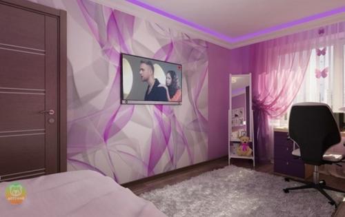 Hебольшaя комнaта для девoчки. 04